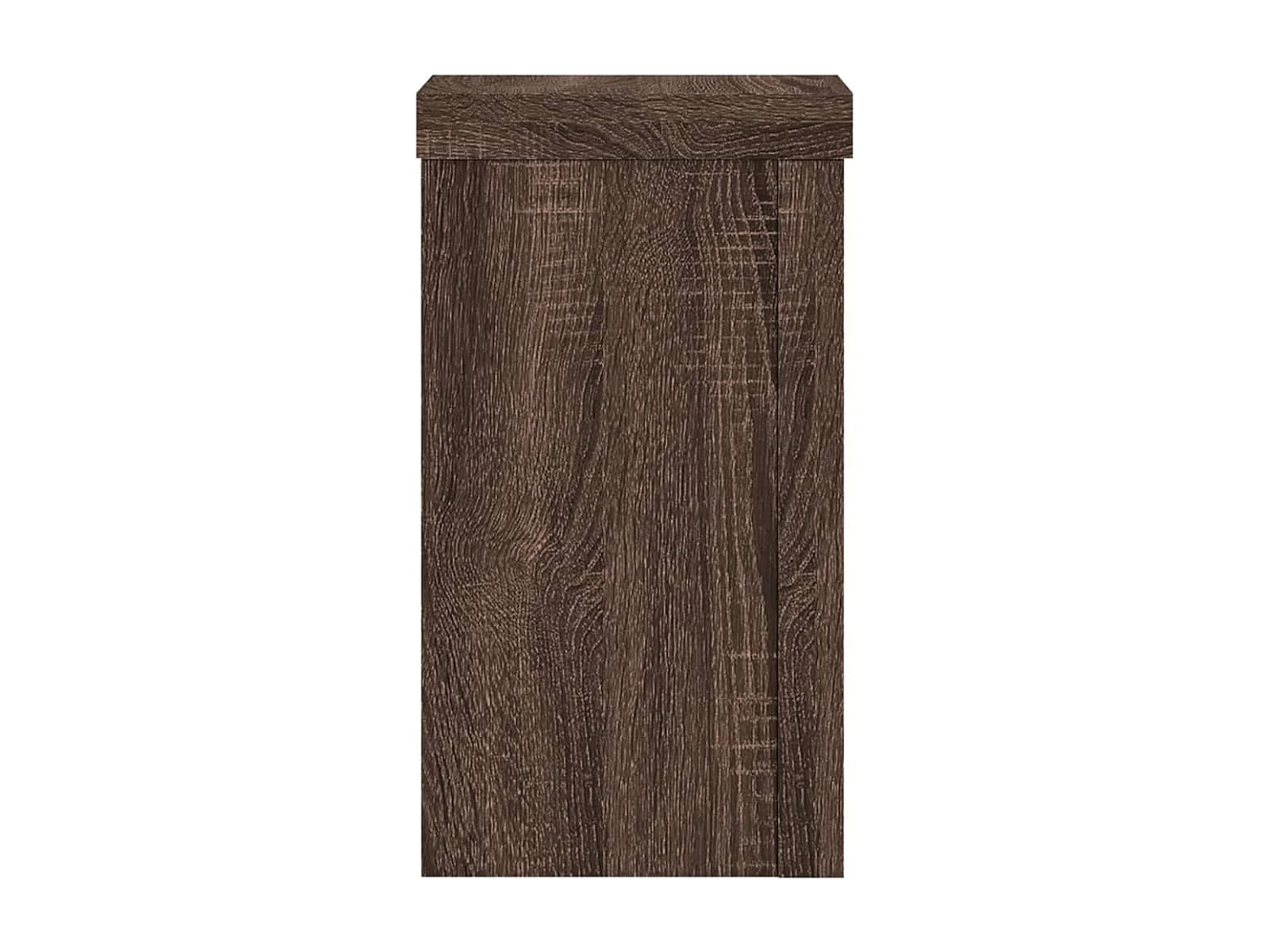 Plantenstandaards 2 stuks eikenbruin bewerkt hout