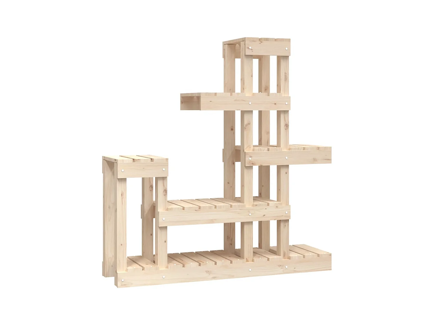 Plantenstandaard 92x25x97 cm Massief grenenhout