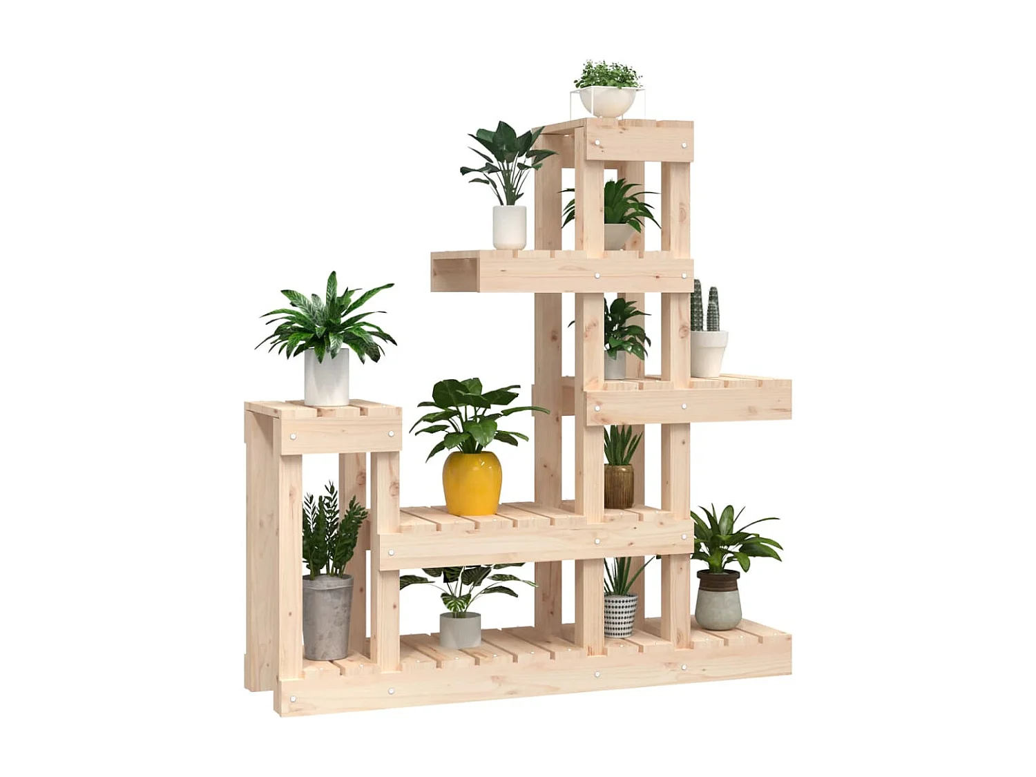 Support à plantes 92x25x97 cm Bois massif de pin