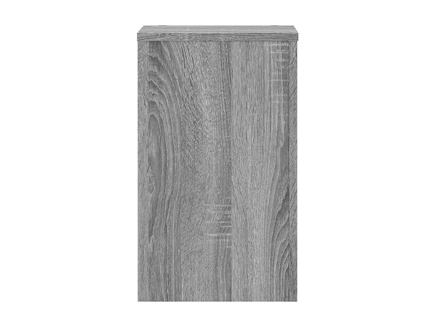 Supports pour plantes 2 pcs gris sonoma bois d'ingénierie