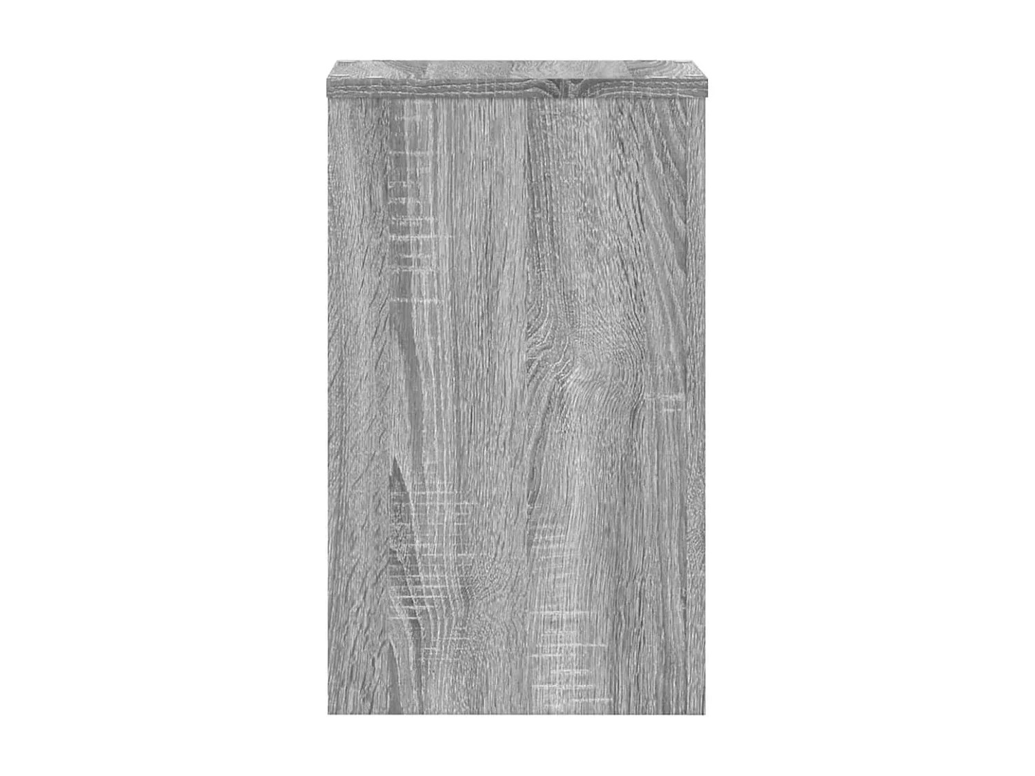 Supports pour plantes 2 pcs gris sonoma bois d'ingénierie