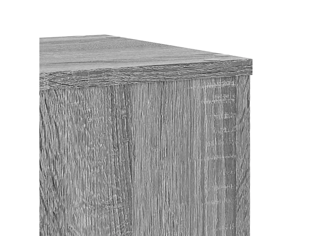 Supports pour plantes 2 pcs gris sonoma bois d'ingénierie