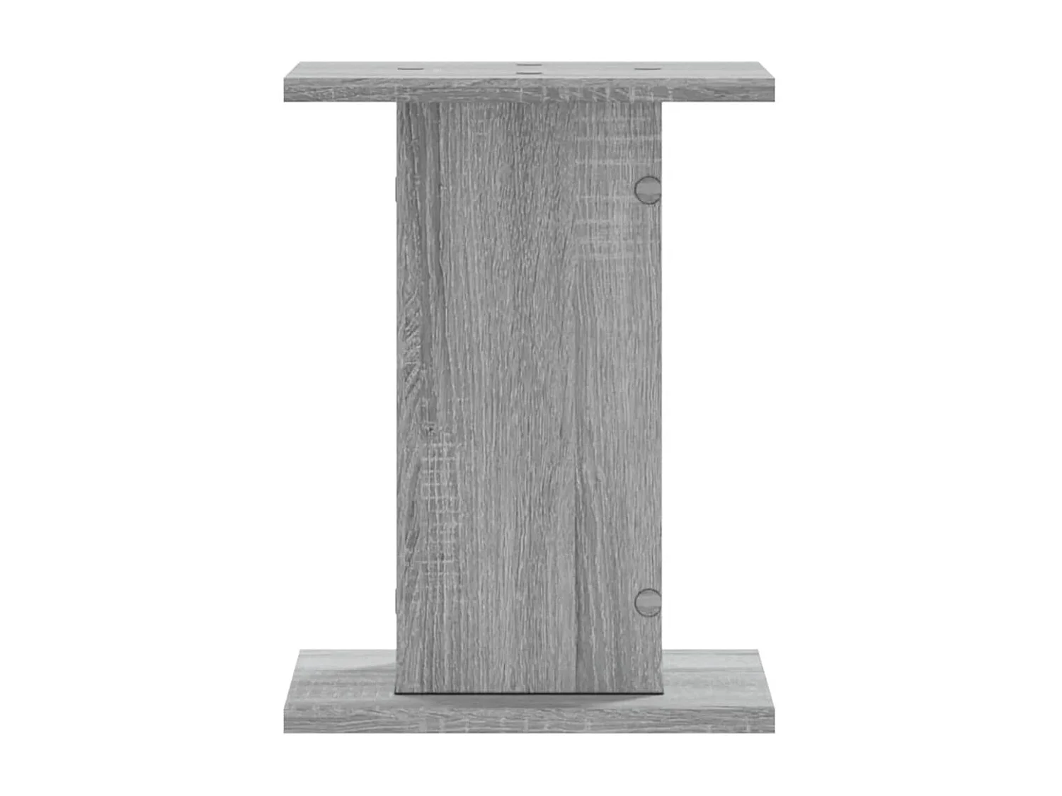 Supports pour plantes 2 pcs sonoma gris bois d'ingénierie