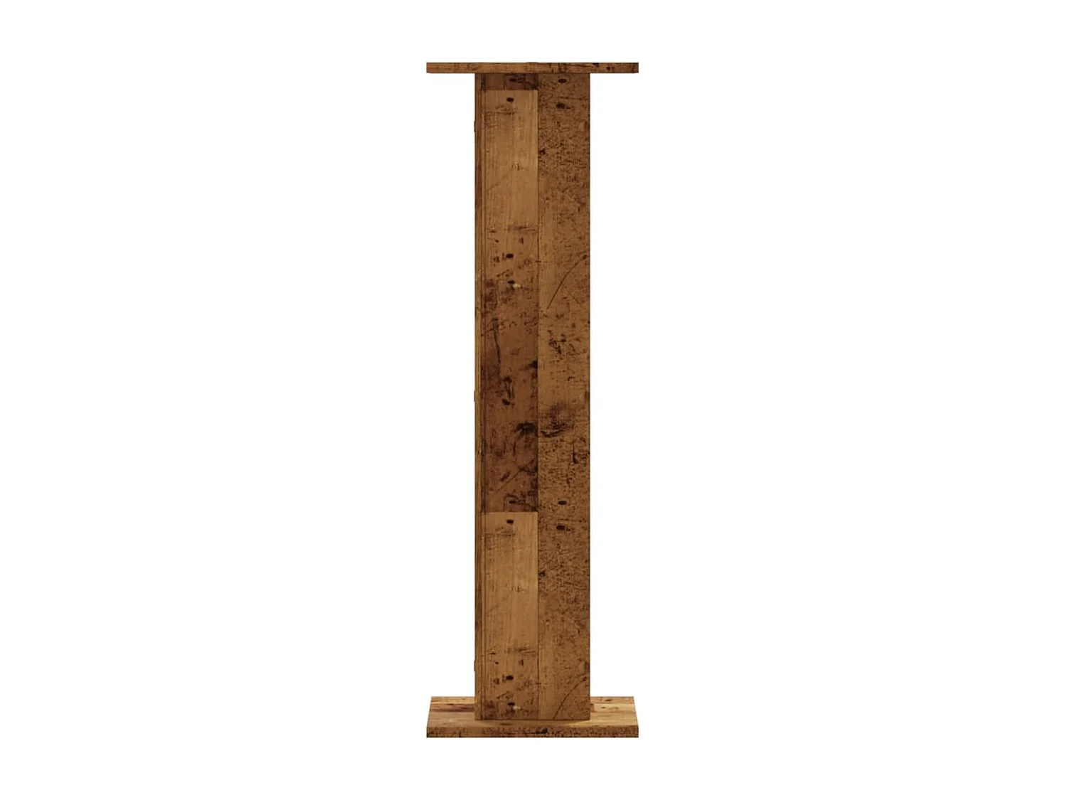 Supports pour plantes 2 pcs vieux bois bois d'ingénierie