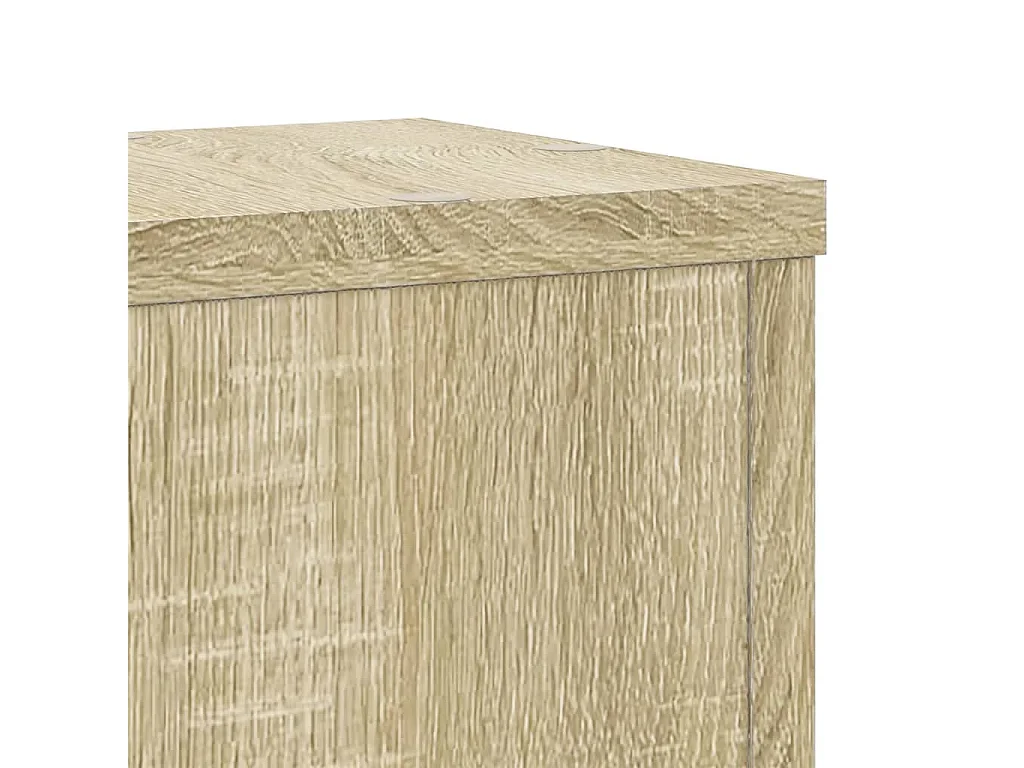 Plantenstandaards 2 stuks Sonoma eiken bewerkt hout