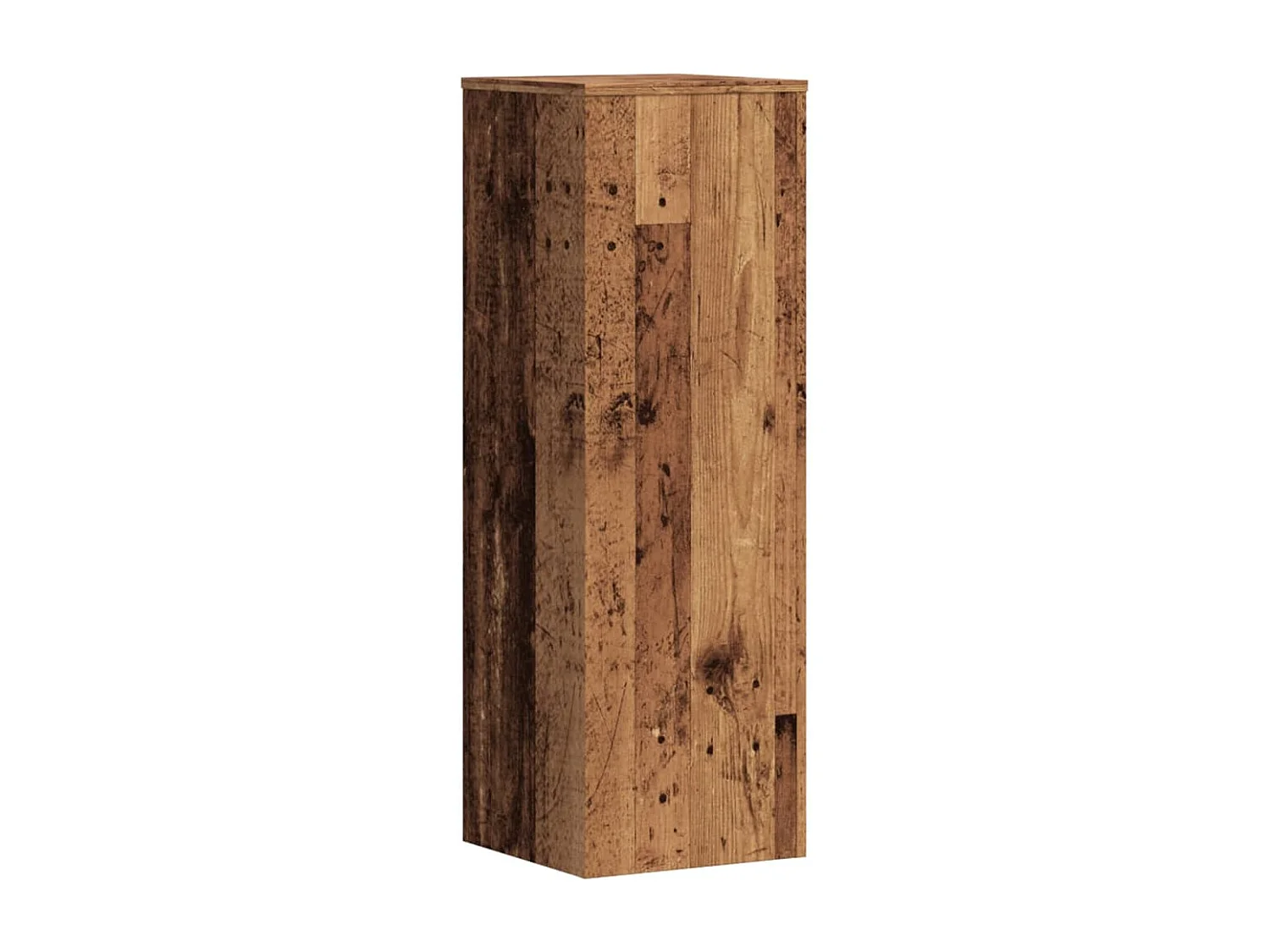 Supports pour plantes 2 pcs vieux bois bois d'ingénierie