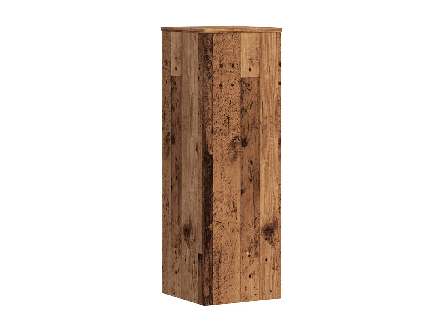 Supports pour plantes 2 pcs vieux bois bois d'ingénierie