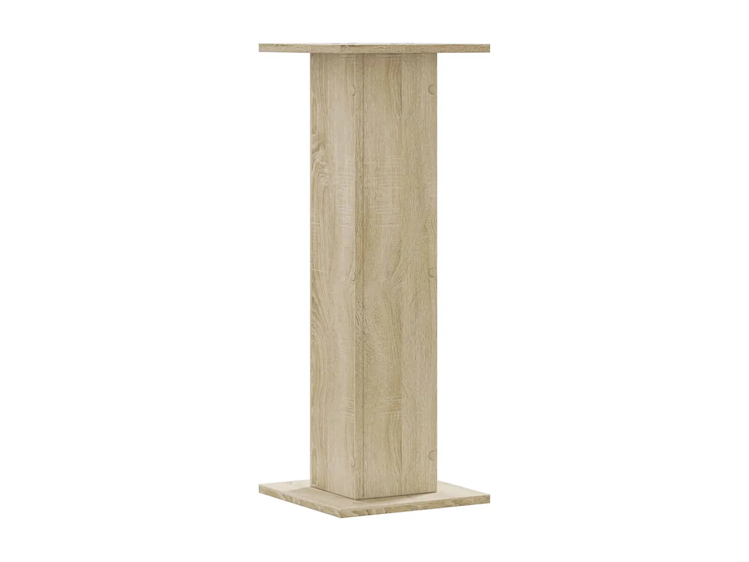 Soportes para plantas 2 piezas de madera de ingeniería de roble Sonoma