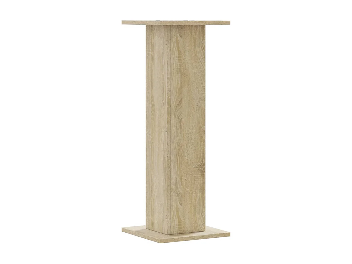 Soportes para plantas 2 piezas de madera de ingeniería de roble Sonoma