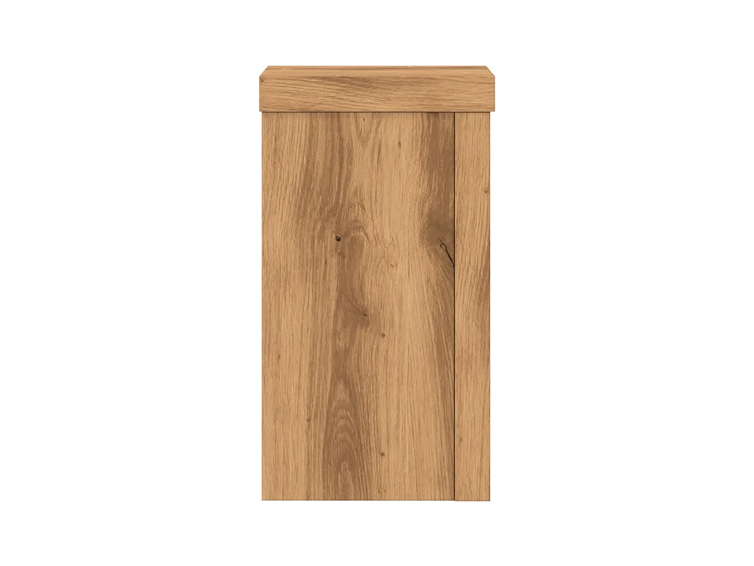 Portavasi 2 pezzi in legno di quercia lavorato