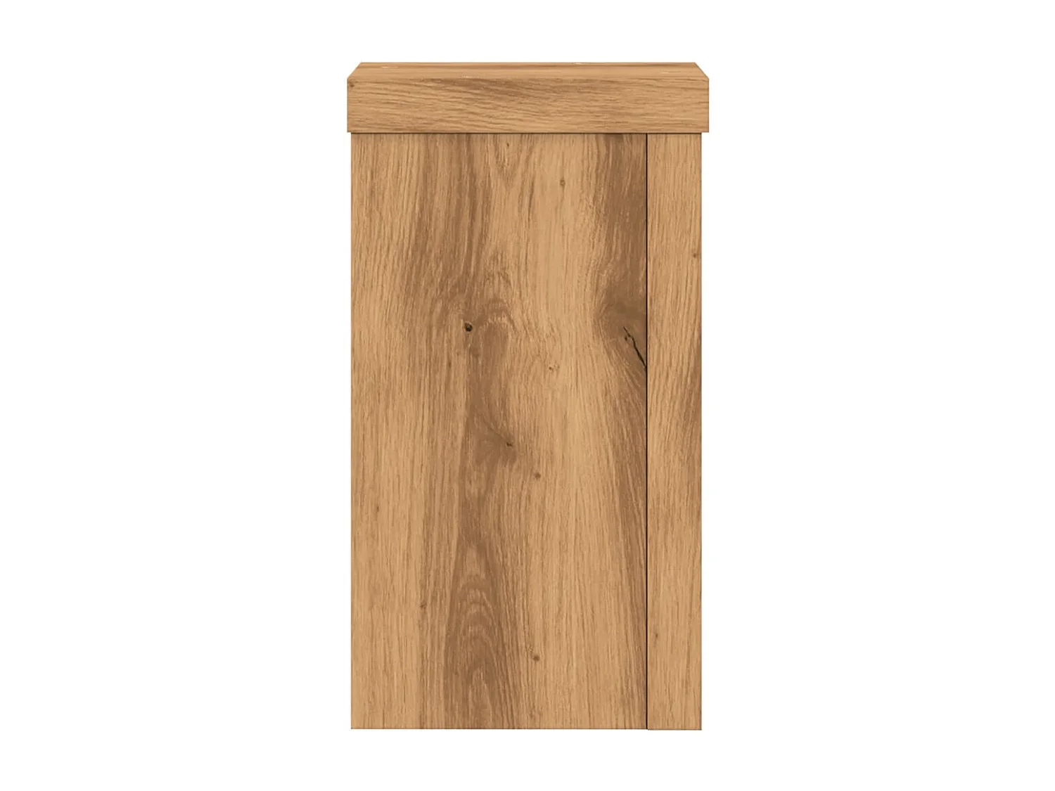 Supports pour plantes 2 pcs chêne artisanal bois d'ingénierie