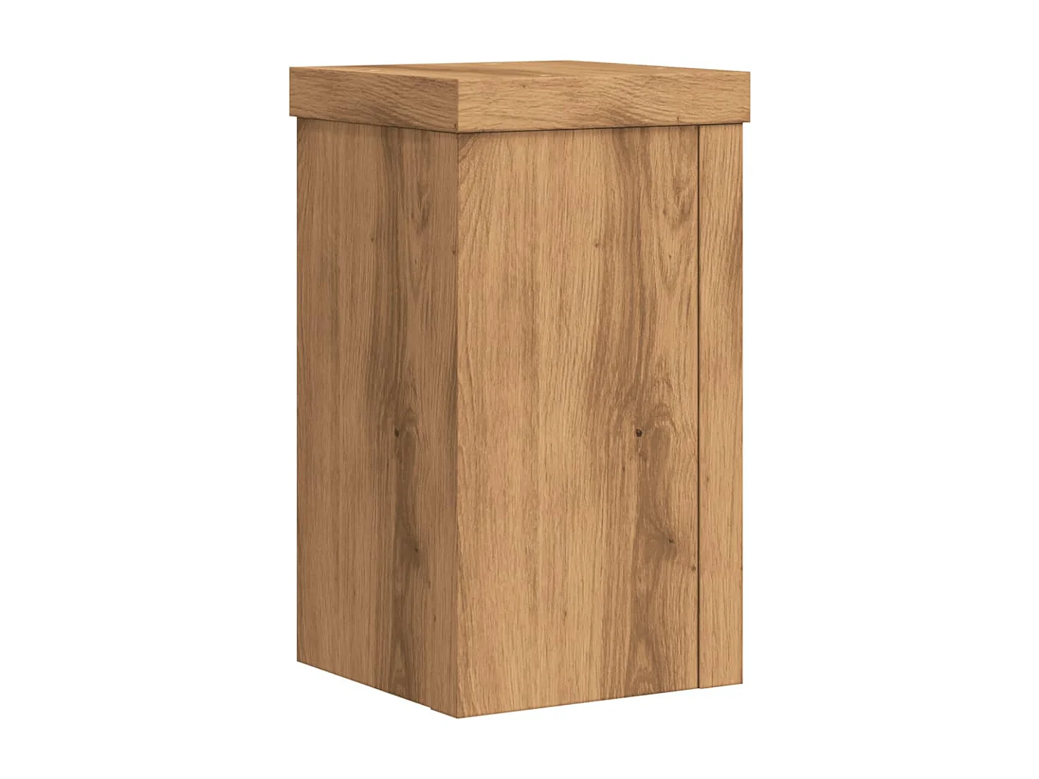 Supports pour plantes 2 pcs chêne artisanal bois d'ingénierie