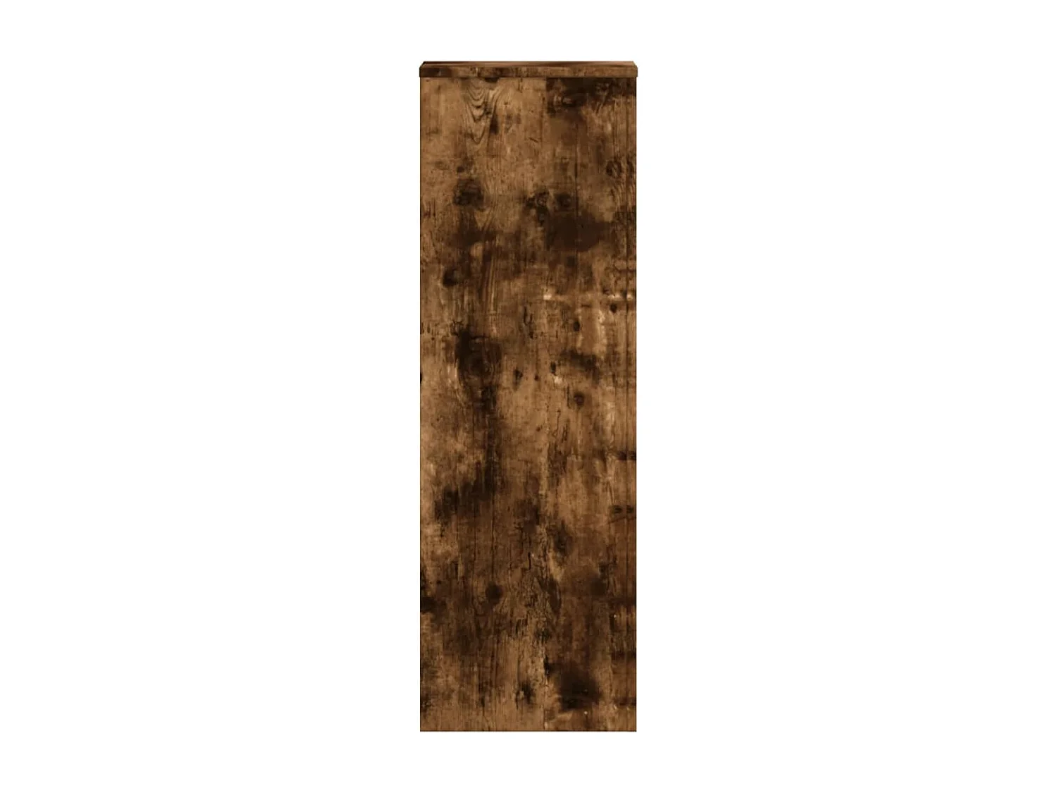 Plantenstandaard van gerookt eikenhout 33x33x100 cm bewerkt hout