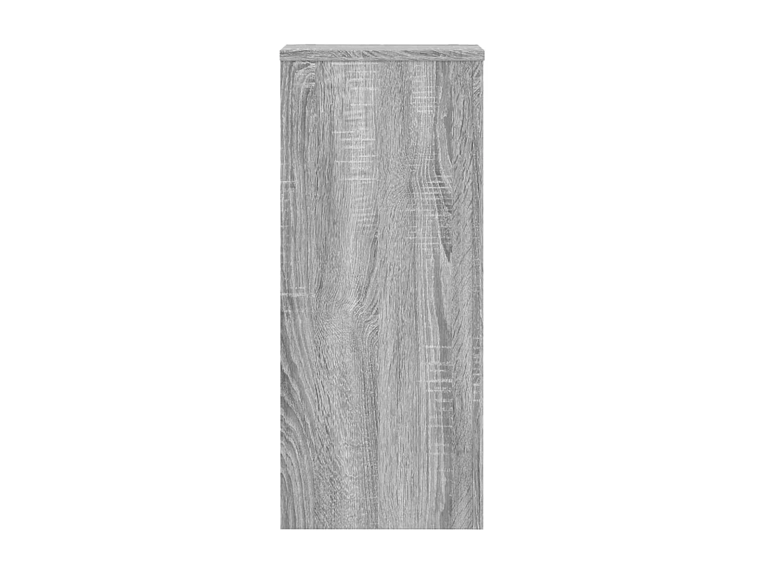 2-delige plantenstandaard, Sonoma grijs bewerkt hout