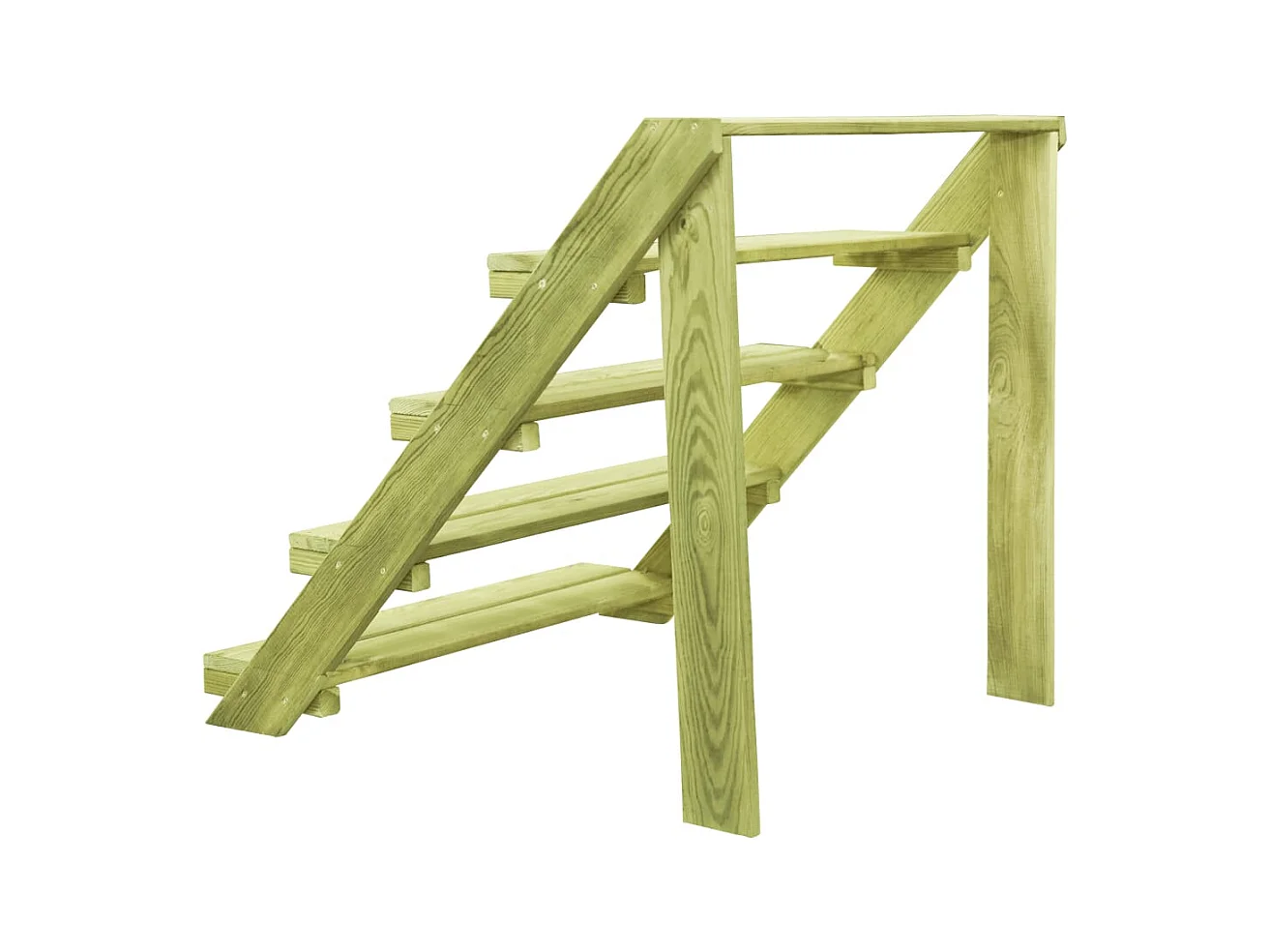 Supporto per fioriera 80x80x80 cm Legno di pino impregnato