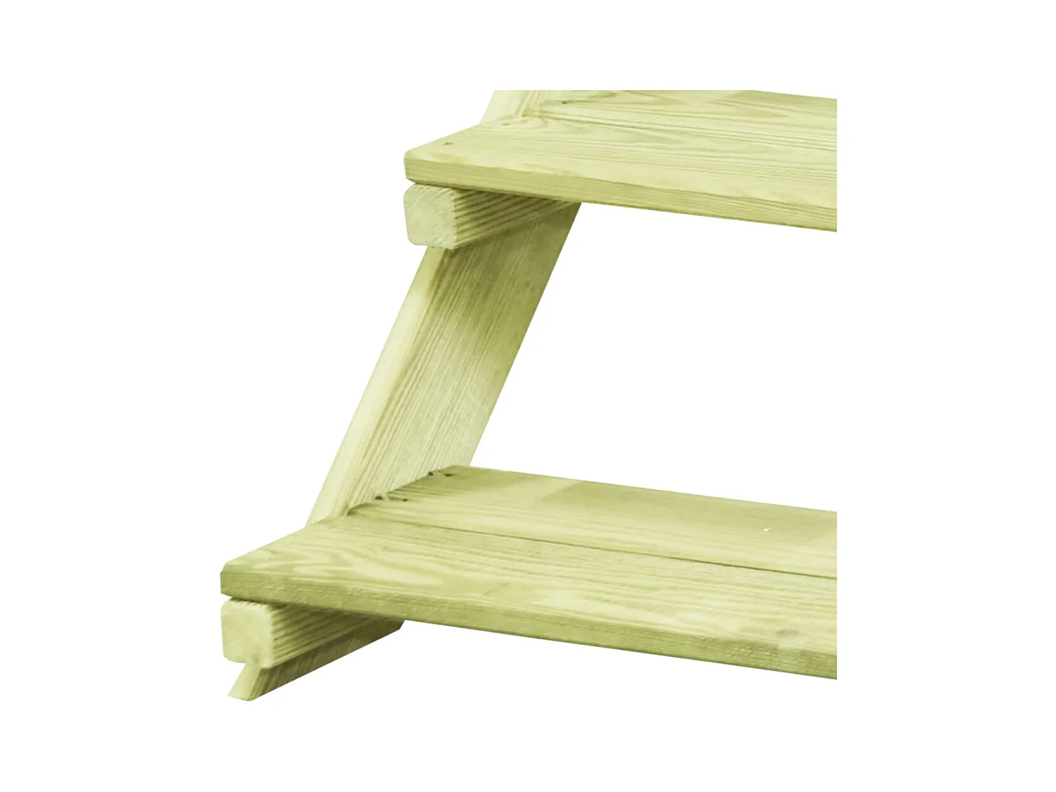 Supporto per fioriera 80x80x80 cm Legno di pino impregnato