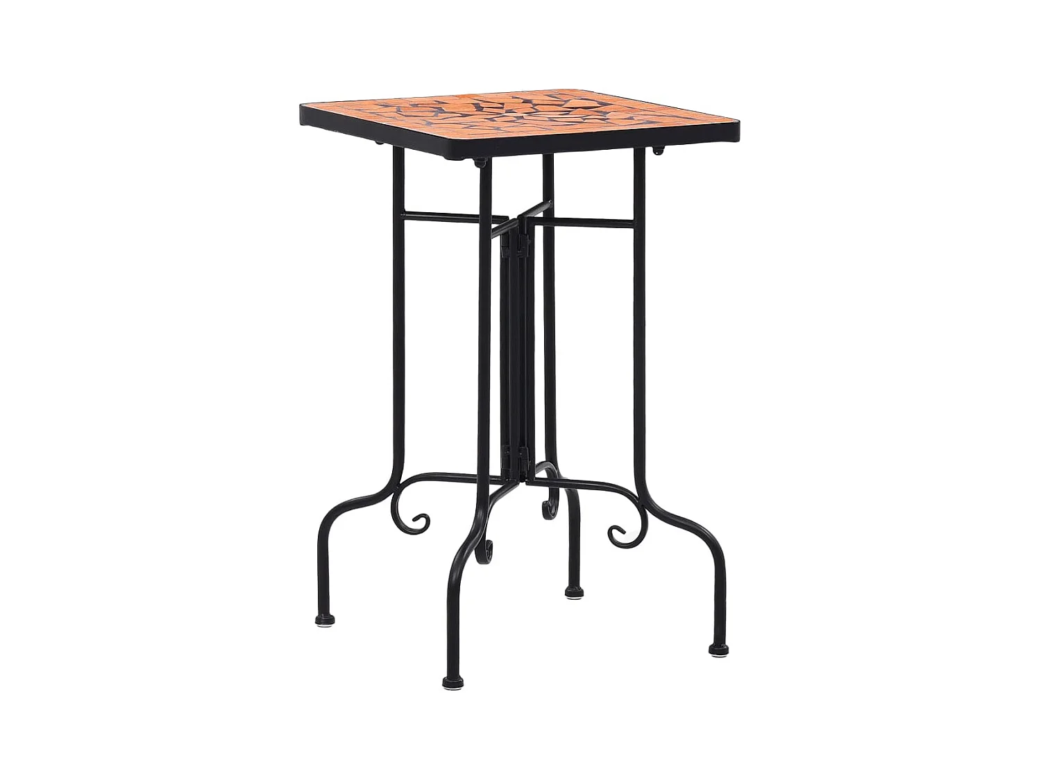 Table de bistro mosaïque Terre cuite Céramique