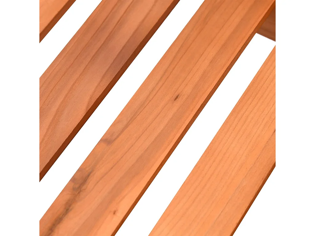 Support à fleurs avec roues 110x25x101 cm bois massif de sapin