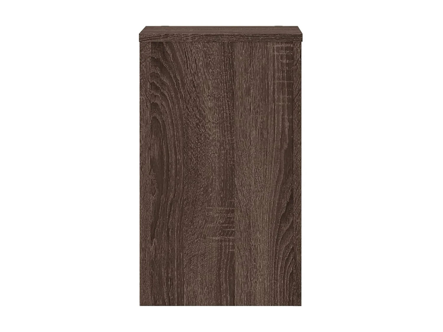 Plantenstandaards 2 stuks eikenbruin bewerkt hout