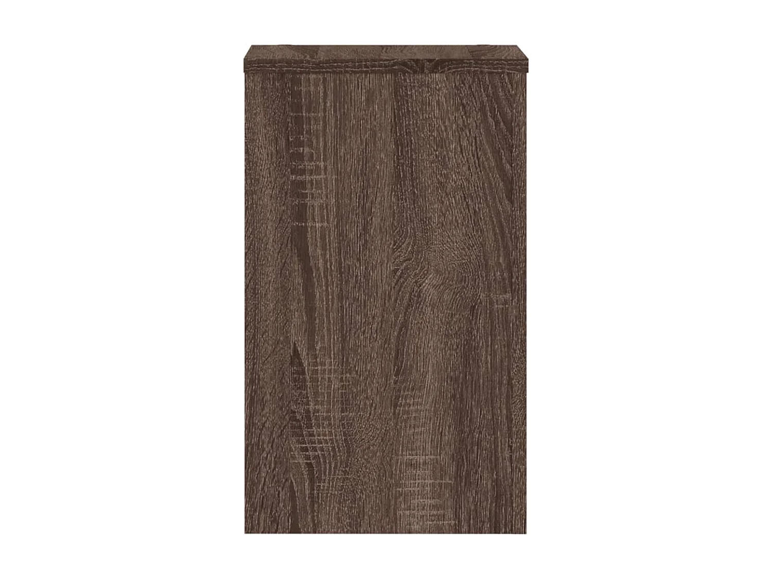 Plantenstandaards 2 stuks eikenbruin bewerkt hout