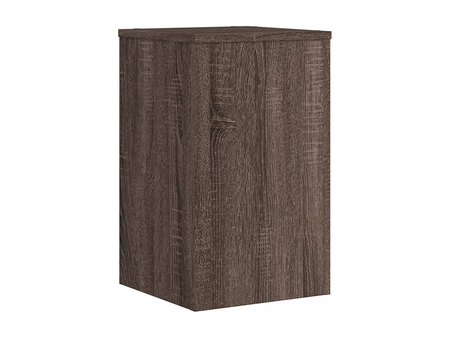 Plantenstandaards 2 stuks eikenbruin bewerkt hout