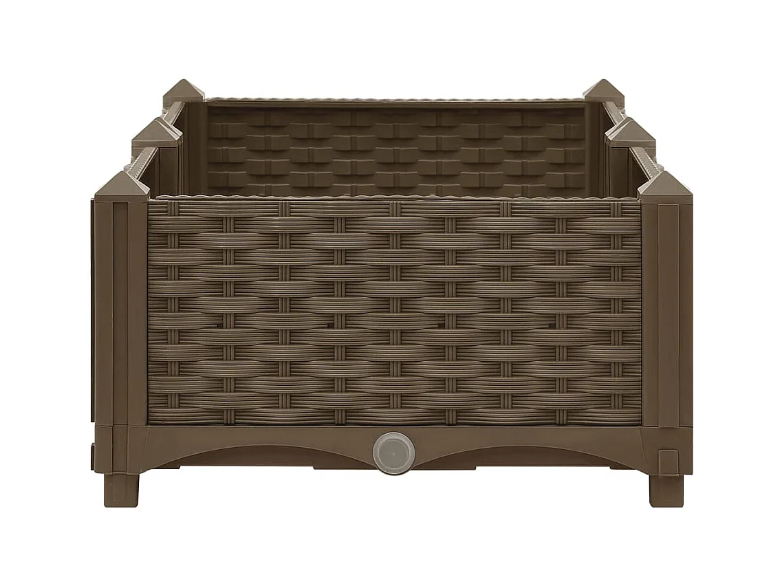 Hochbeet 80x40x23 cm Polypropylen