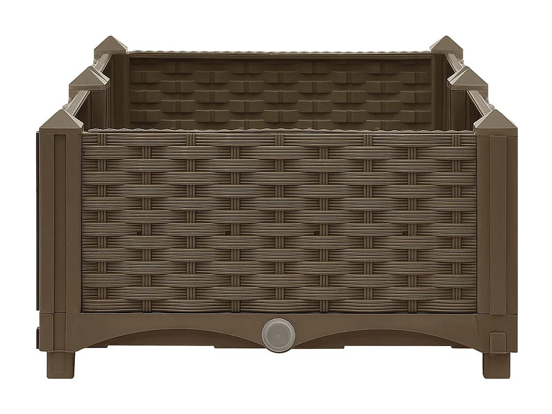 Verhoogd bed 80x40x23 cm Polypropyleen