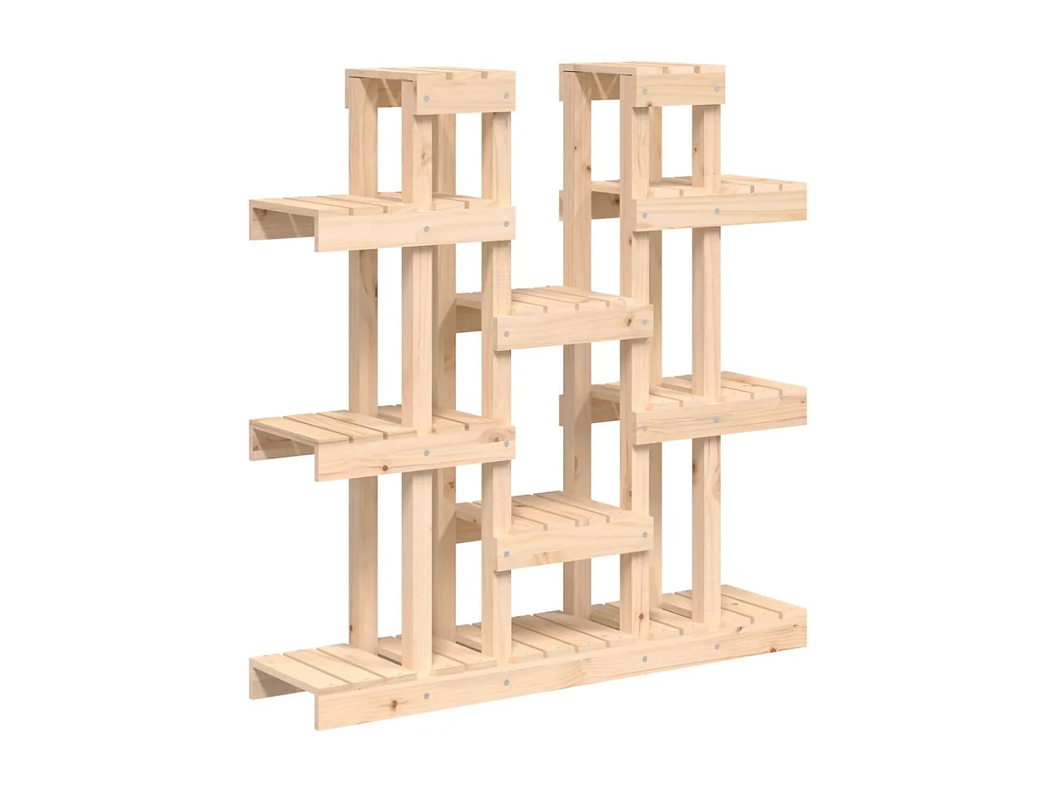 Support à plantes 104,5x25x109,5 cm Bois massif de pin