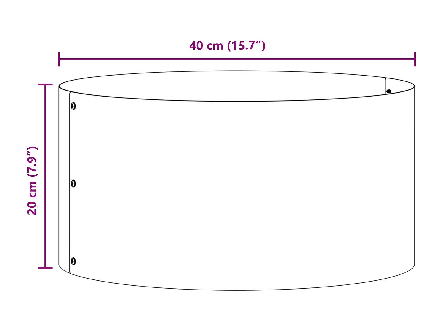 Grande pentola in metallo nero Grande pentola in metallo resistente in metallo nero
