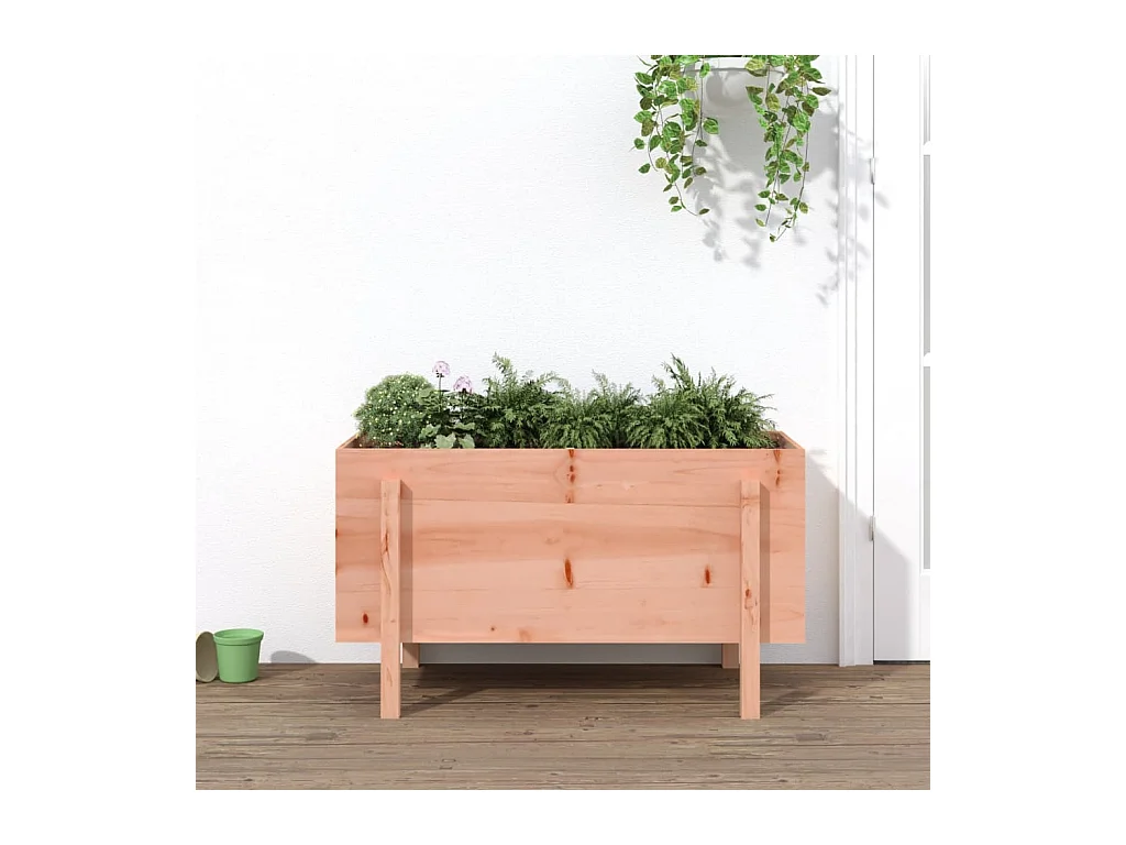 Verhoogd tuinbed 101x50x57 cm massief Douglashout