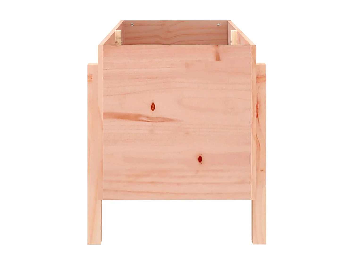 Bancal elevado de madera maciza Douglas de 101x50x57 cm