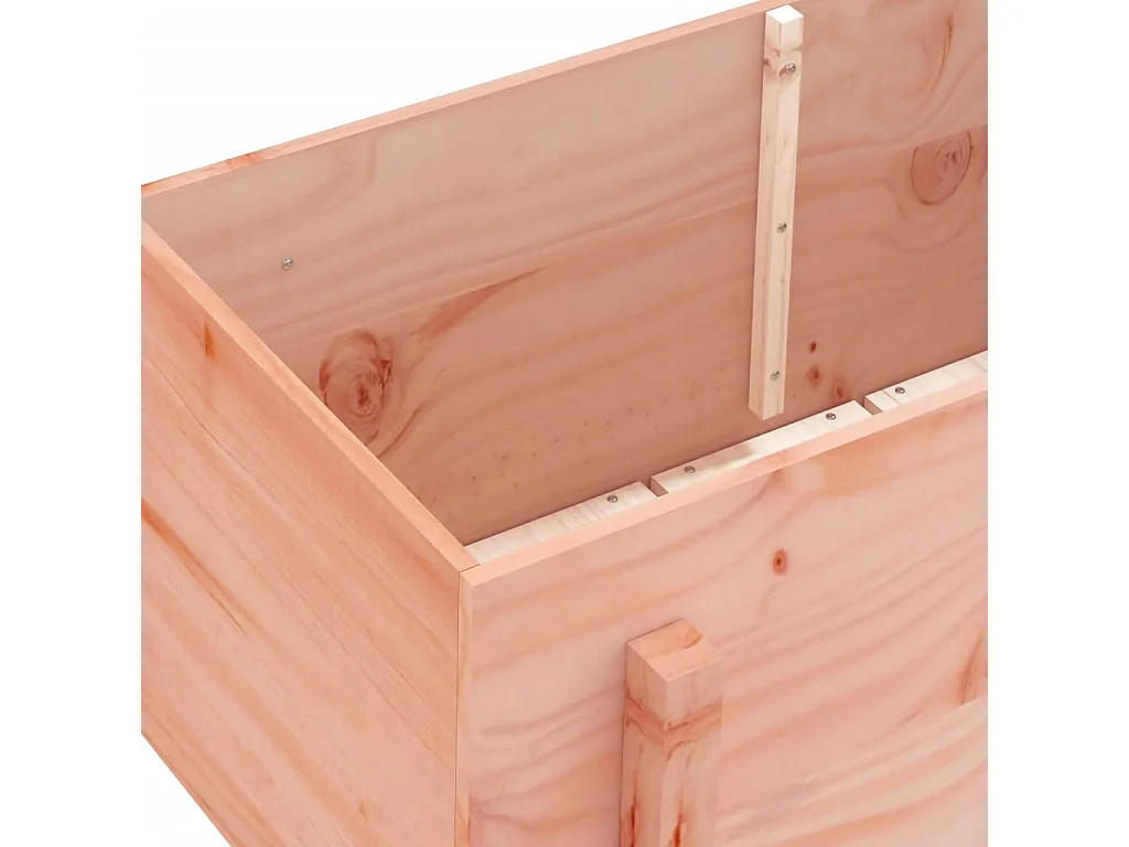 Bancal elevado de madera maciza Douglas de 101x50x57 cm