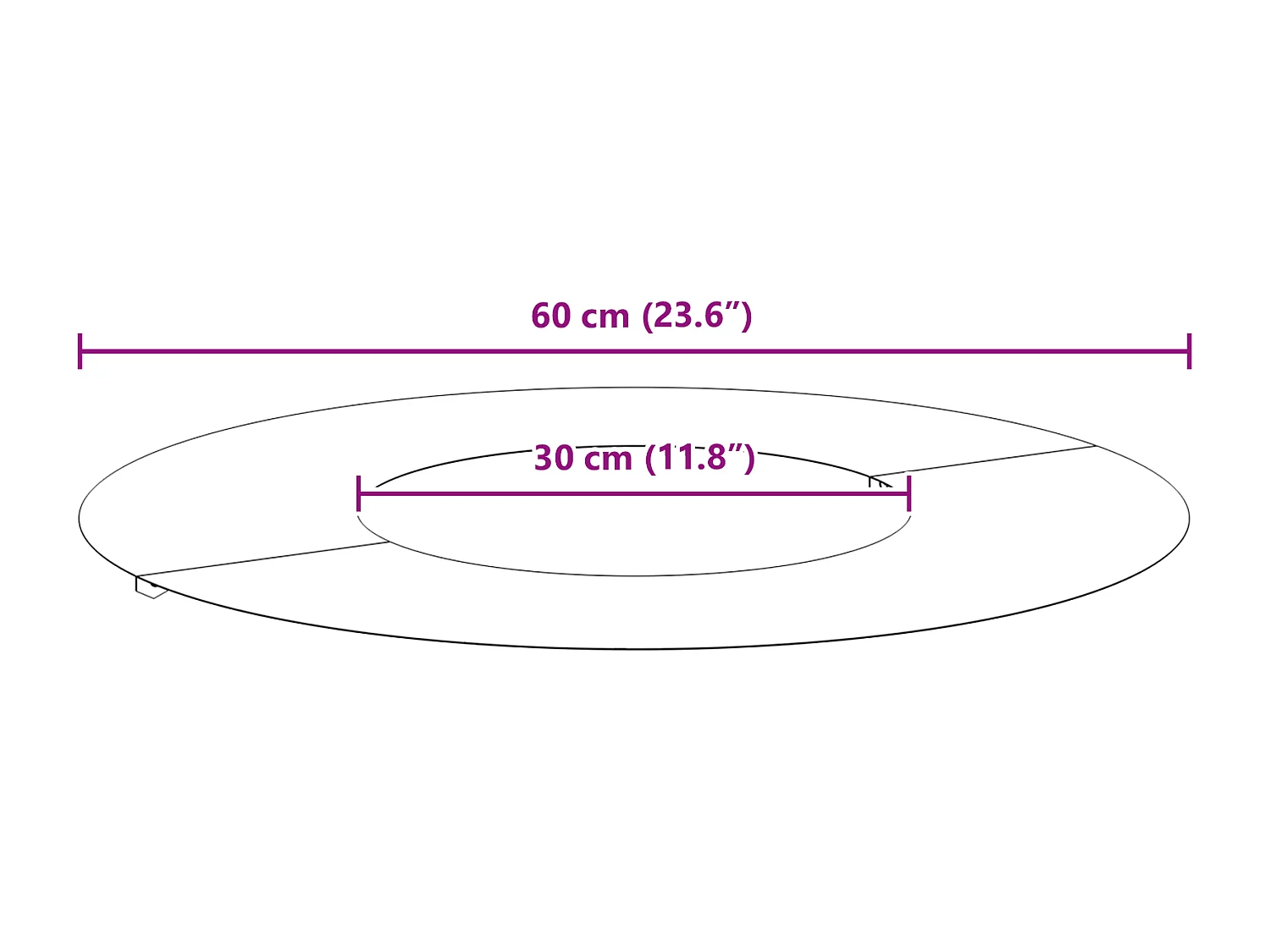 Pot en acier corten Acier corten Grand Empilable