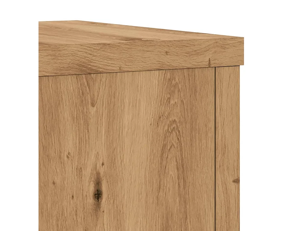 Plantenstandaards 2 stuks Eiken Craft Engineered Wood