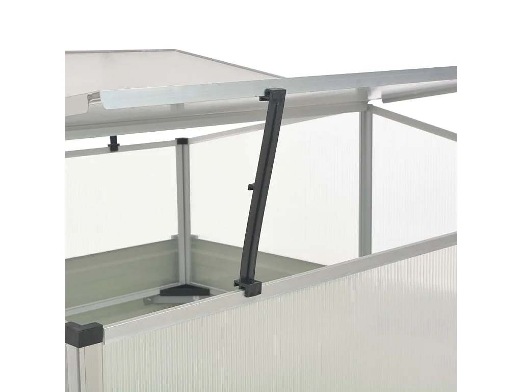 Serra marrone 100 x 100 x 85 cm in acciaio zincato