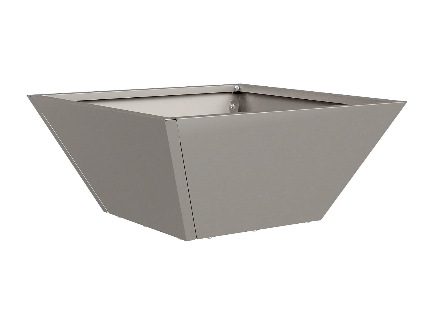 Metalen tuinman weerbestendig staal 35 x 35 x 15 cm duurzaam