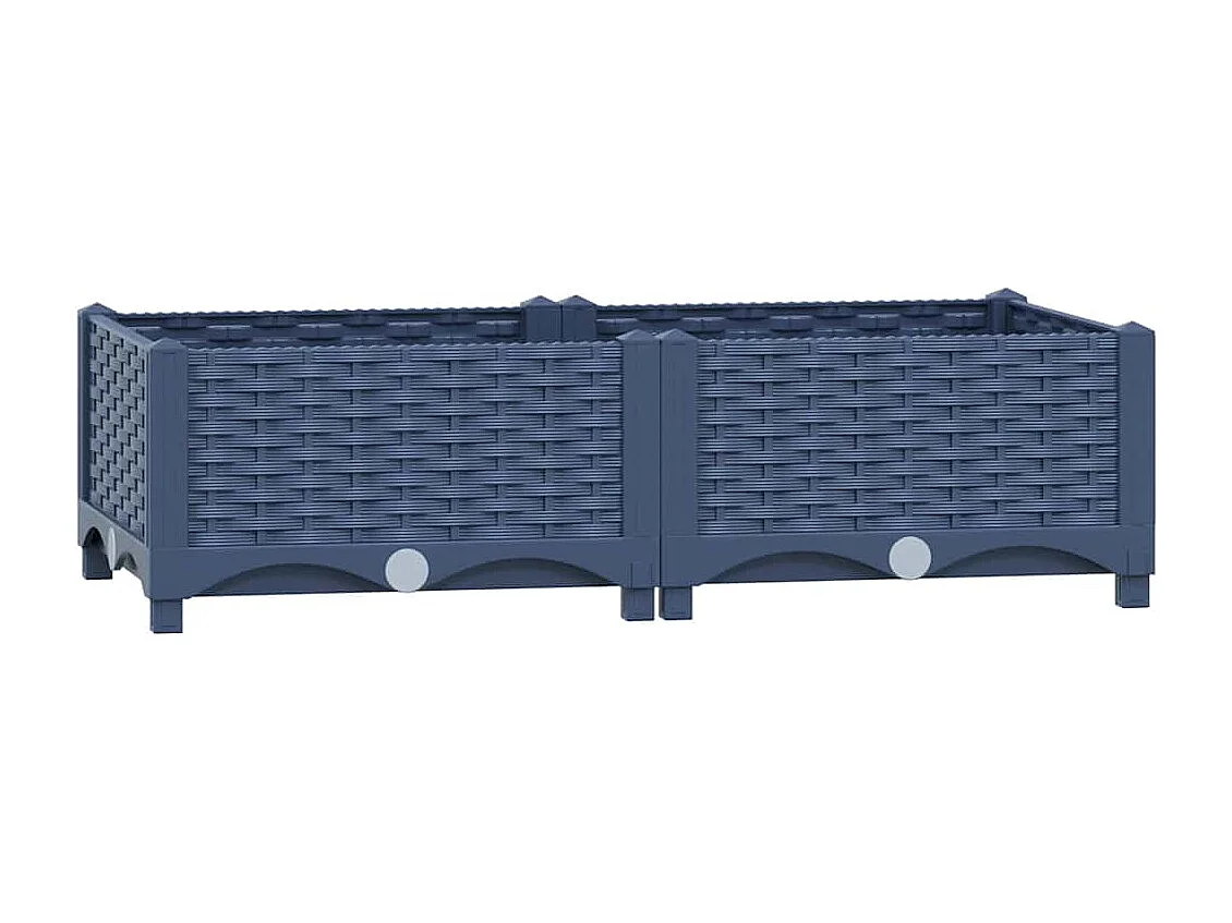 Letto rialzato 80x40x23 cm Polipropilene