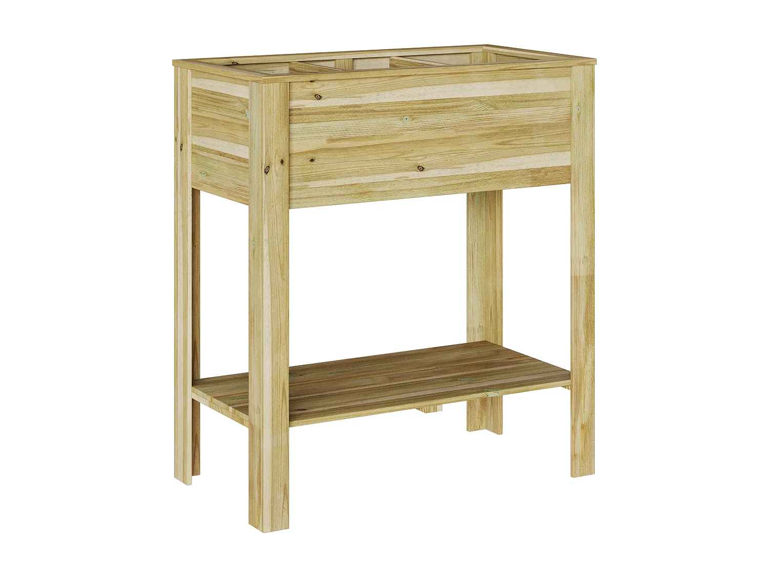 Supporto da giardino 85x46x94 cm Legno di pino impregnato
