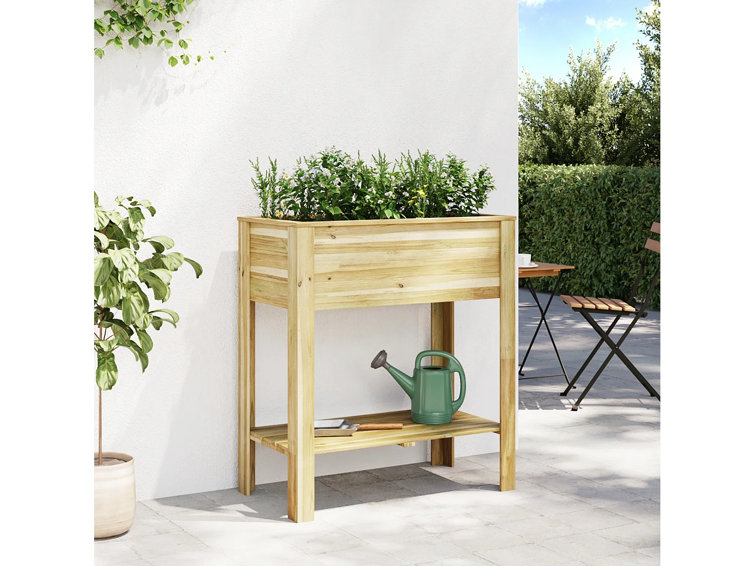 Supporto da giardino 85x46x94 cm Legno di pino impregnato
