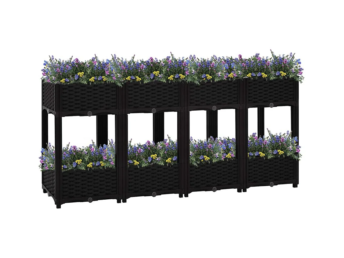 Lit surélevé 160x40x71 cm Polypropylène