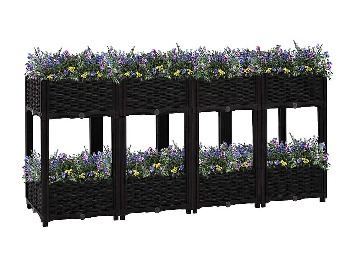 Letto rialzato 160x40x71 cm Polipropilene