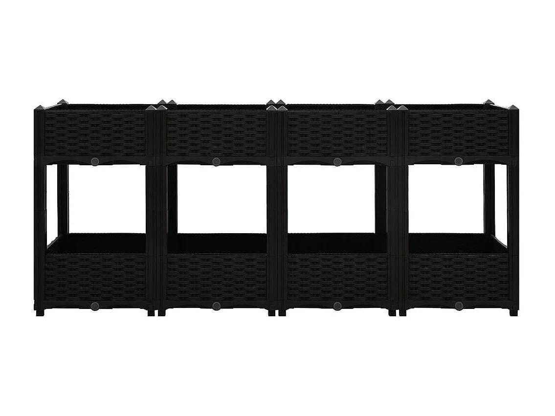 Letto rialzato 160x40x71 cm Polipropilene