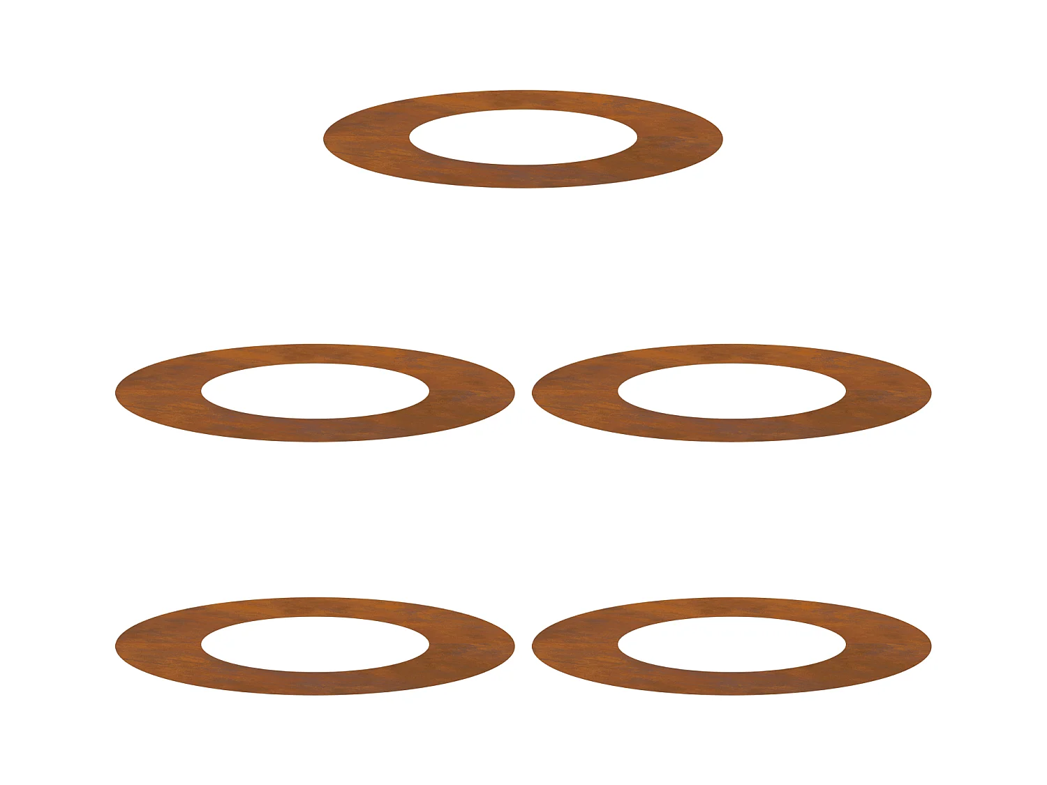 Cortenstaal bloembak Cortenstaal Medium