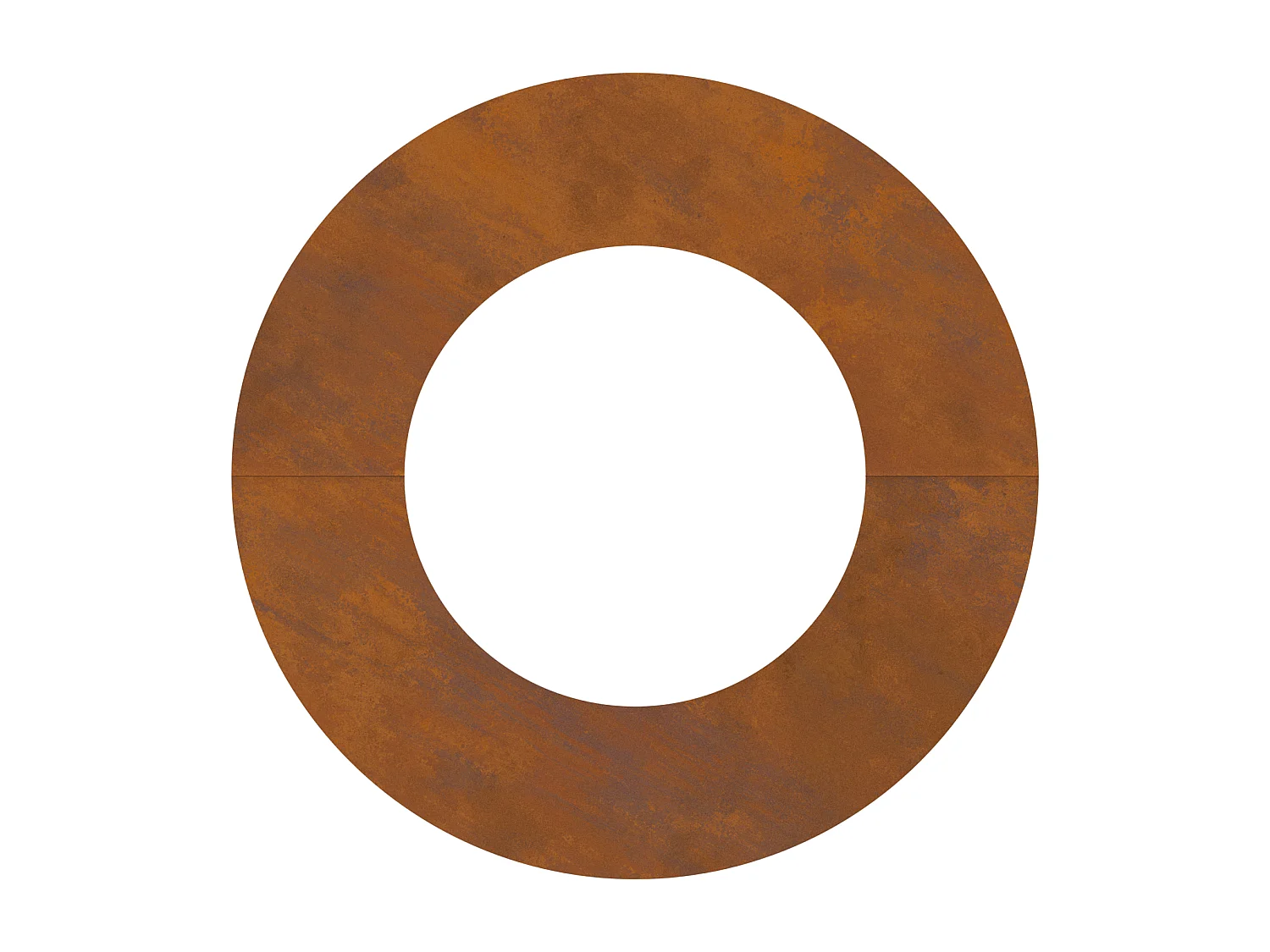 Bac à fleurs en acier corten Acier corten Moyen