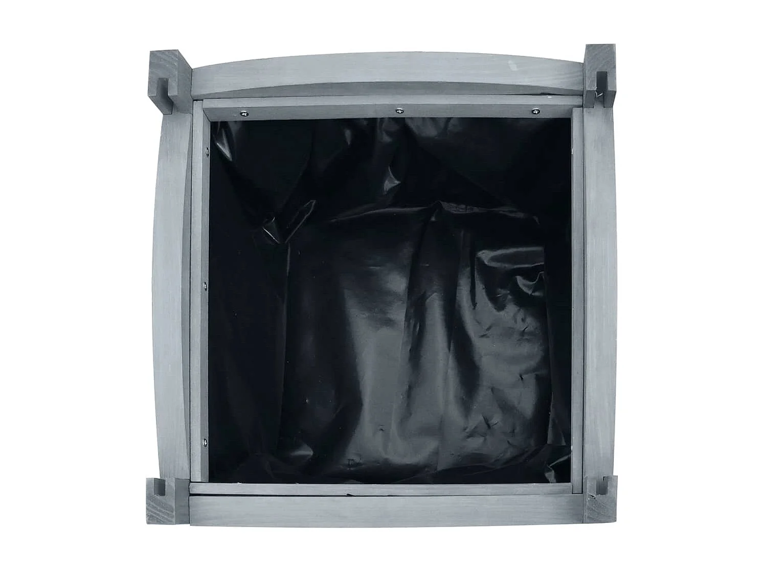 Aiule rialzate 2 pezzi 30x30x30 cm in legno massello di abete