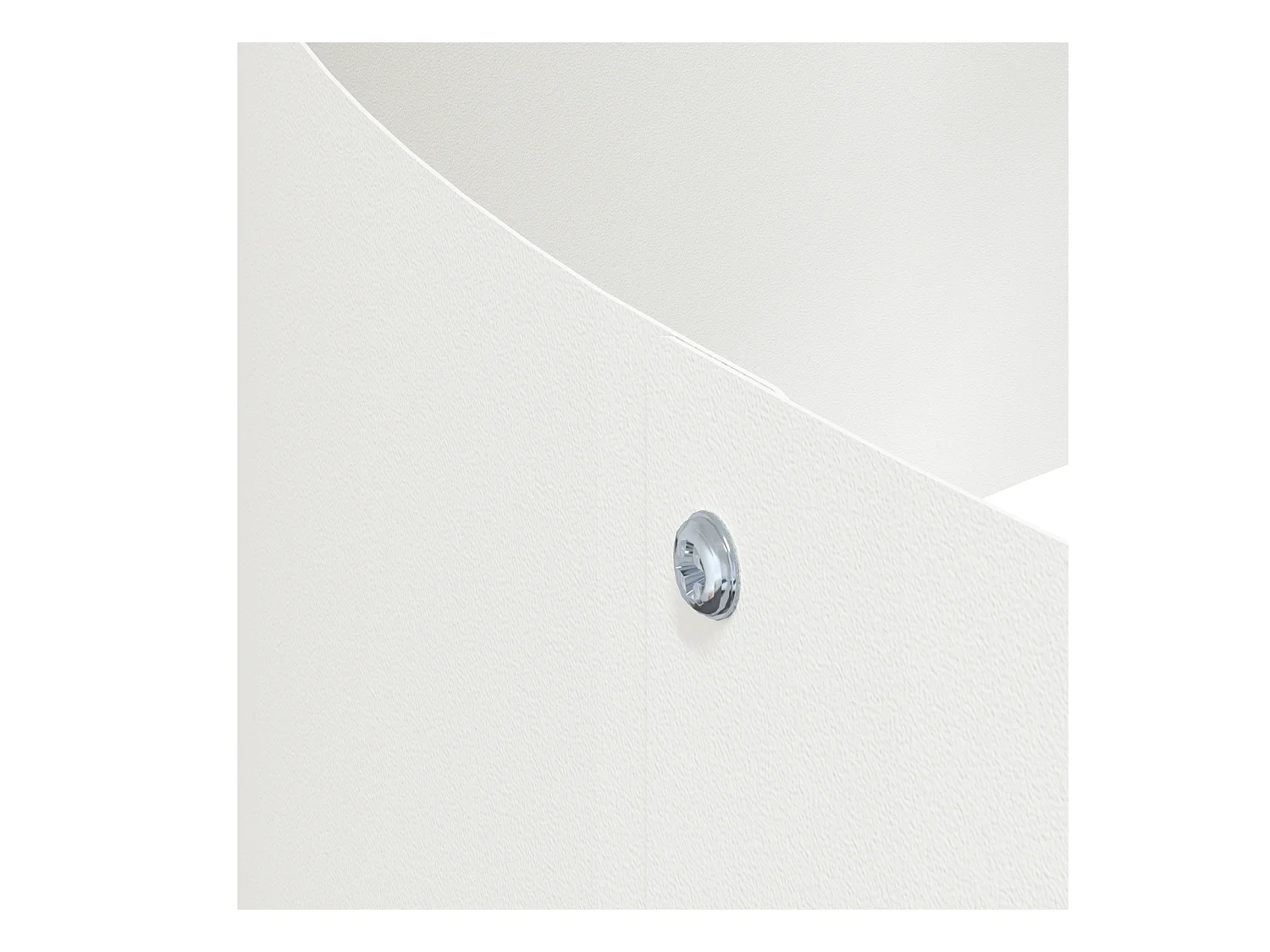 Grande pentola di metallo in acciaio/acciaio verniciato a polvere bianca grande