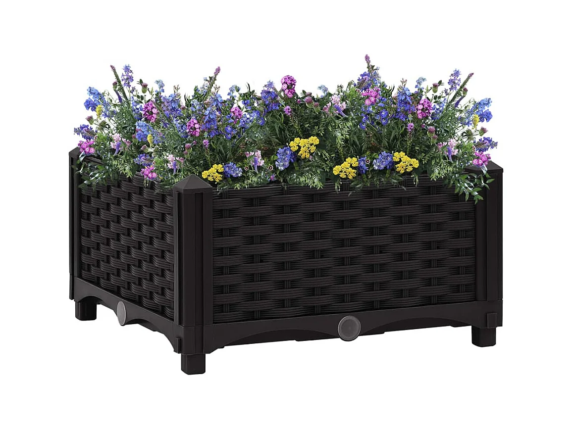 Lit surélevé 40x40x23 cm Polypropylène