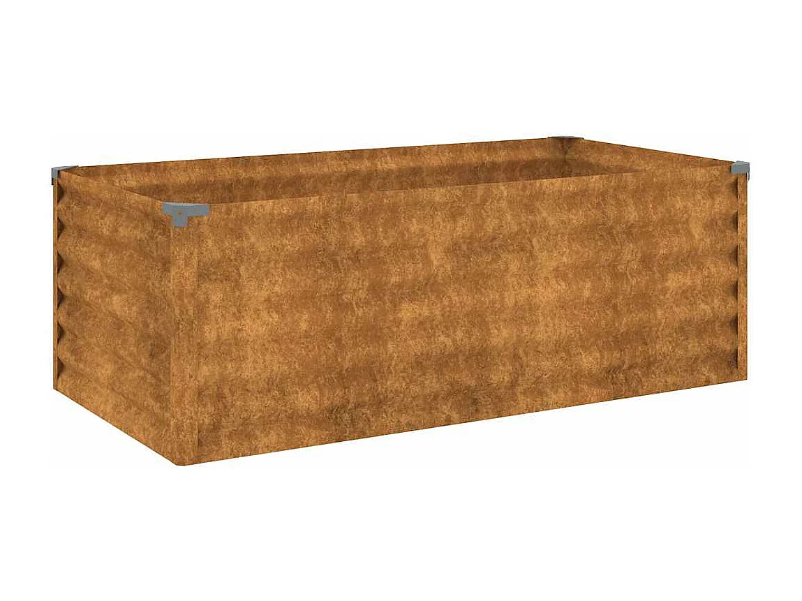 Hochbeet 100x50x36 cm Cortenstahl