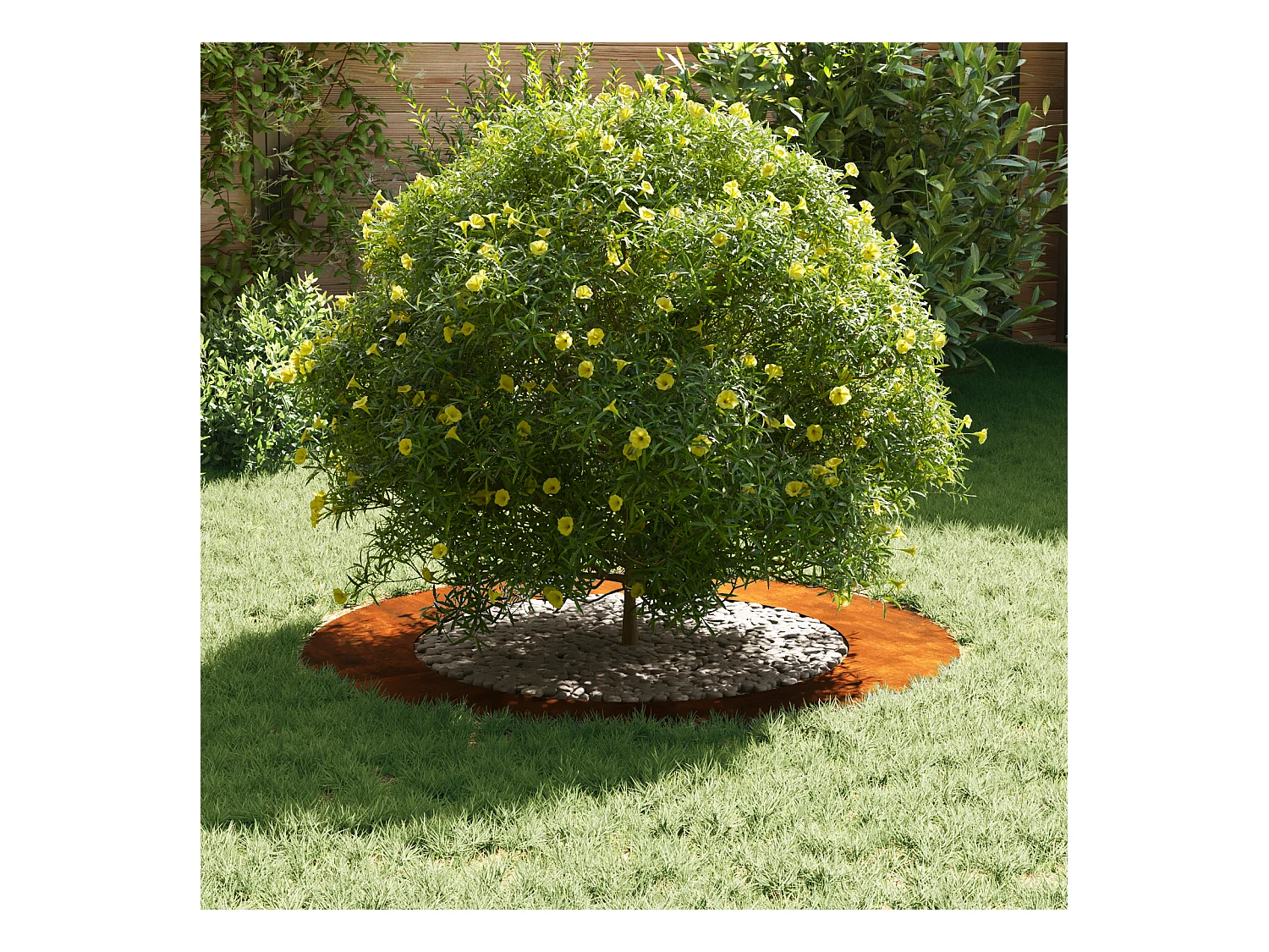 Cortenstaal bloempot Cortenstaal Groot