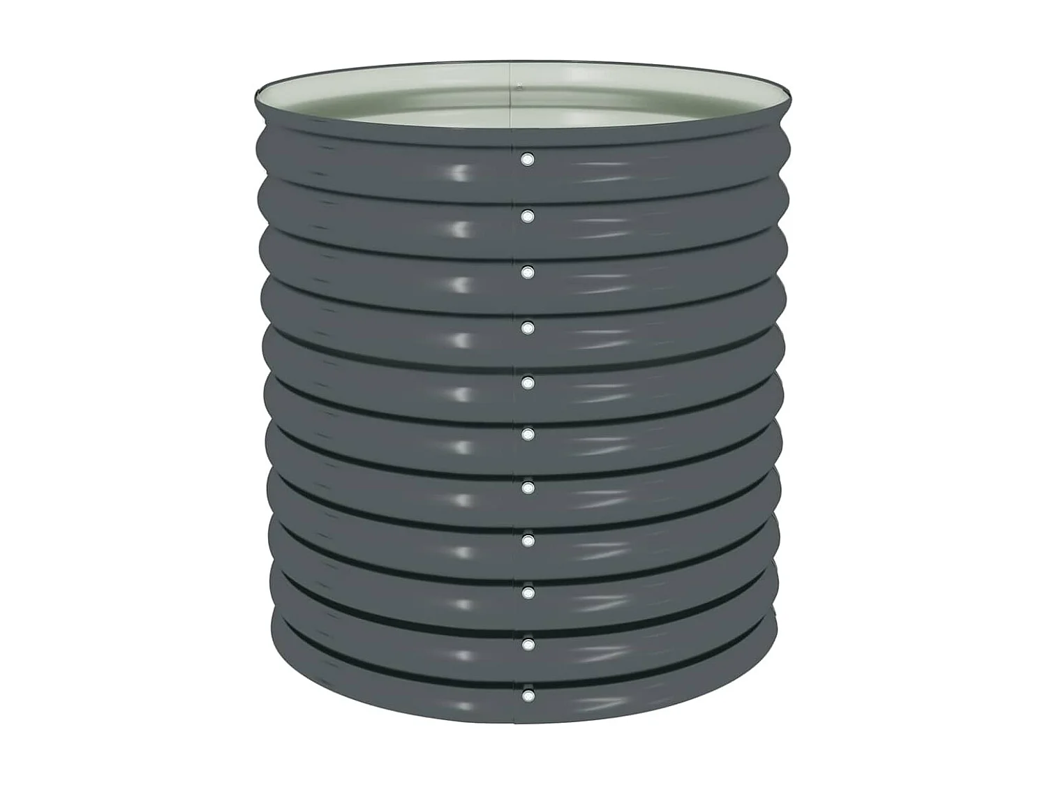 Bancal elevado 80x80x81 cm Acero galvanizado Gris